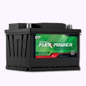 Representamos as principais marcas de baterias do mercado, reconhecidas pela durabilidade e performance: Flex Power