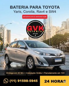 Bateria para Toyota: o Que Todo Motorista Precisa Saber Antes de Trocar