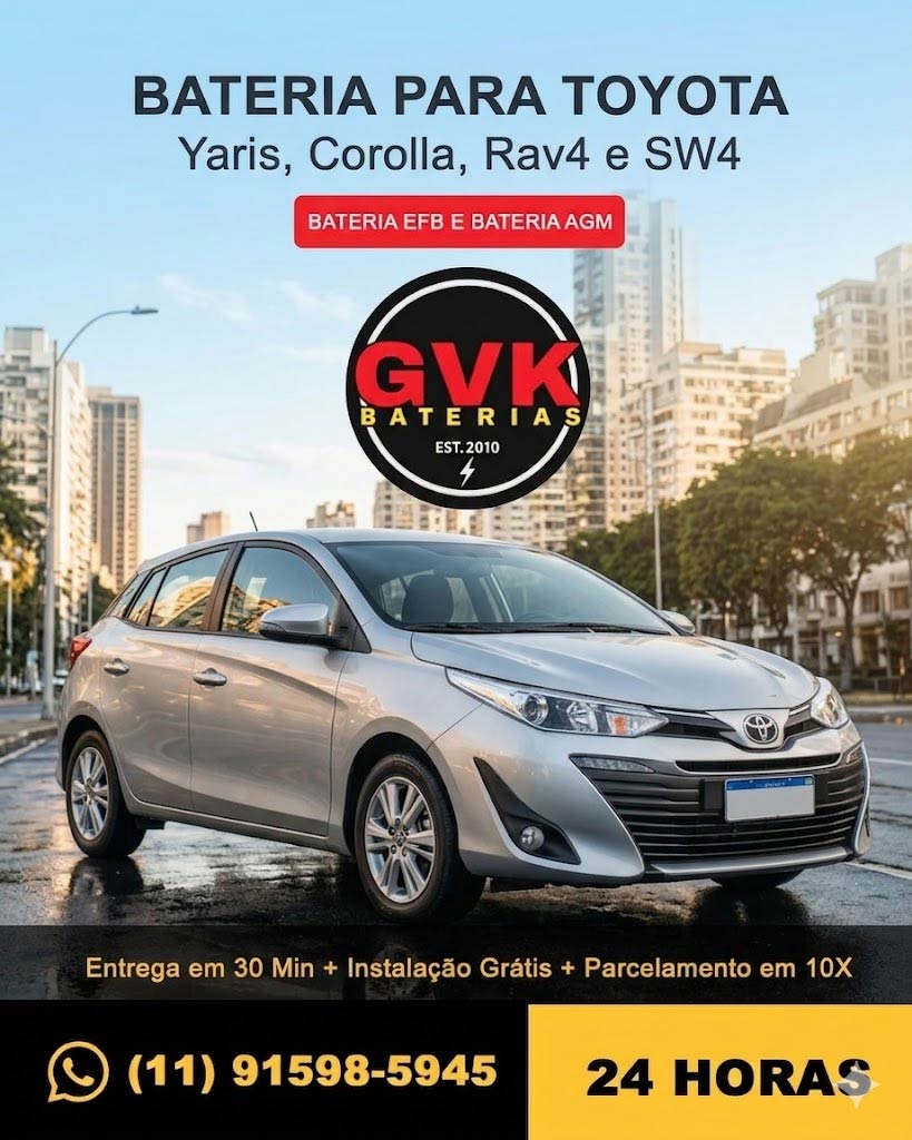 Bateria para Toyota: o Que Todo Motorista Precisa Saber Antes de Trocar