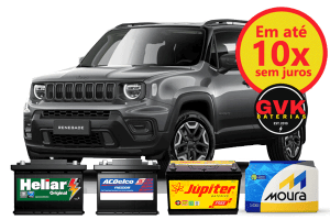 Bateria para Jeep Renegade em SP